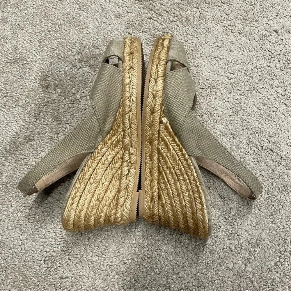Viscata Calella Canvas Wedges in Tan EU 36